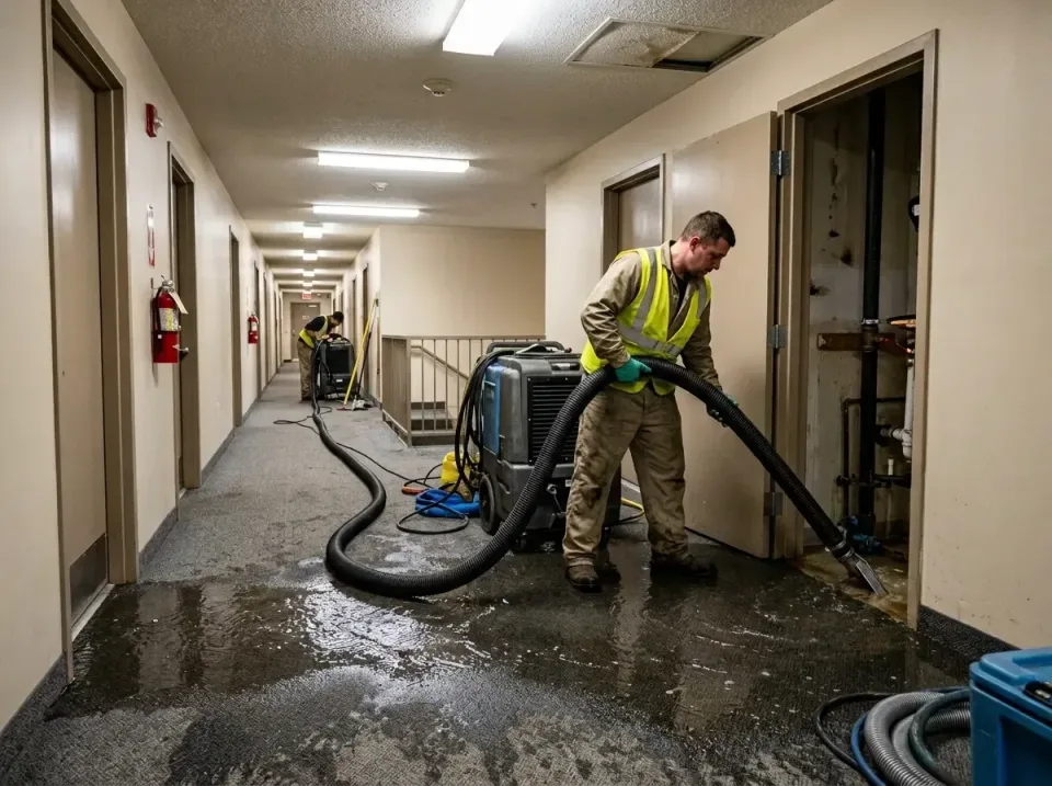 multi-unit-apartment-hallway-f-005 — frequently asked questions, Emergency Burst Pipe Water Extraction & Removal in Dunmore,…